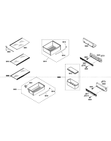 Shelf assy 1
