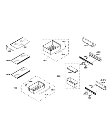 Shelf assy 1