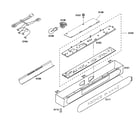 Thermador KBUDT4875E/01 control panel diagram