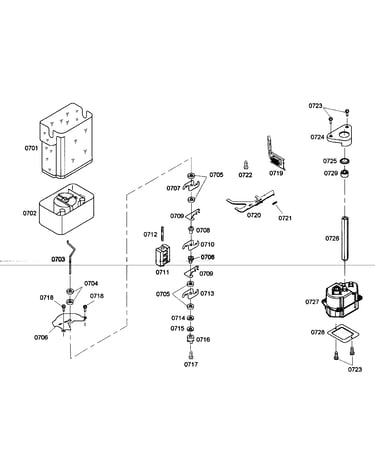 Ice maker/door assy