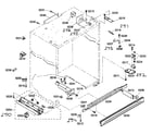 Thermador KBUIT4875E01 cabinet parts diagram