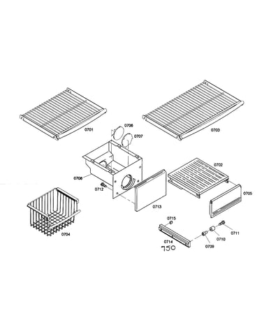 Shelf assy 2