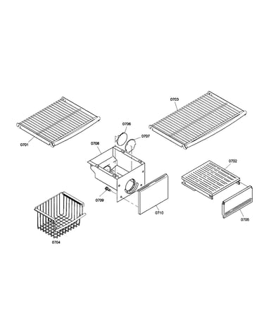 Shelf assy 2