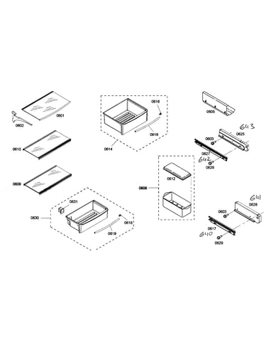 Shelf assy 1