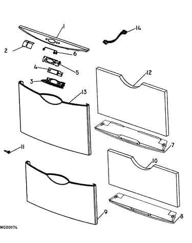 Front panels/controls
