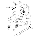 Fisher & Paykel DD605HSS-88466A cabinet parts diagram