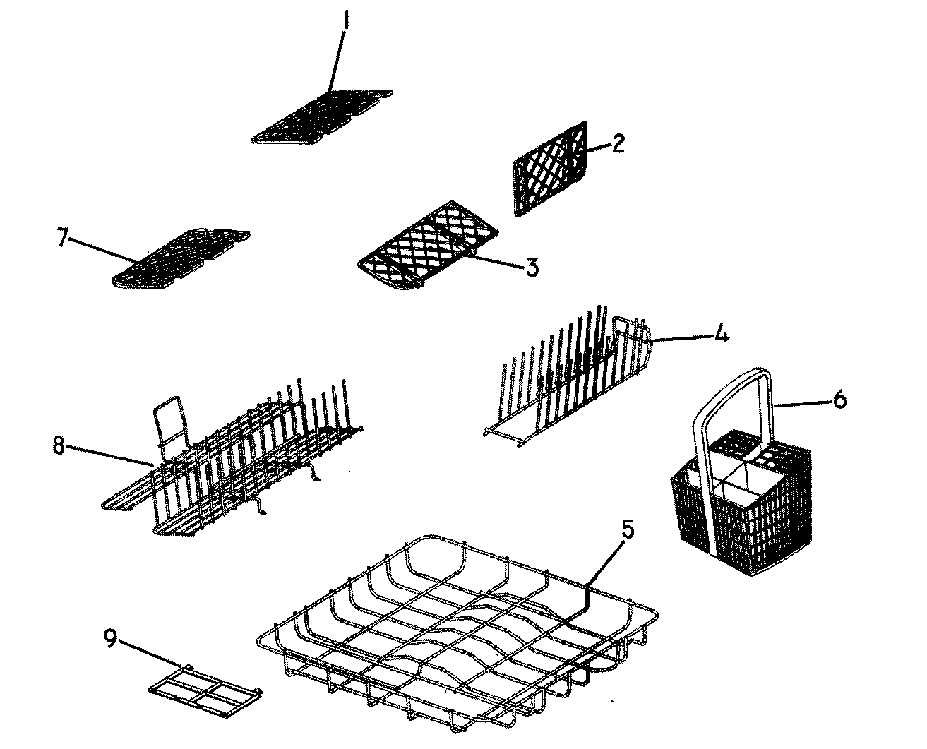 Baskets/racks