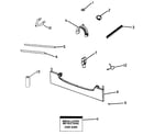 Fisher & Paykel DD605HSS-88466A installation components diagram