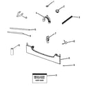 Fisher & Paykel DD605HSS-88466A installation components diagram