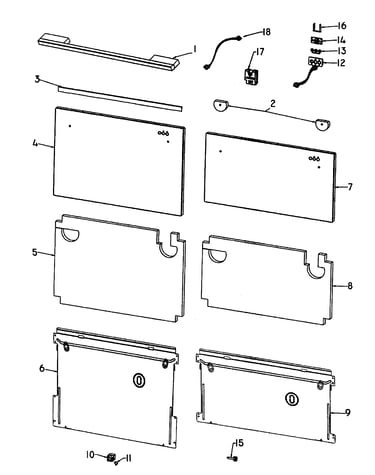 Front panels/controls