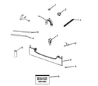 Fisher & Paykel DD605FD-88468A installation components diagram