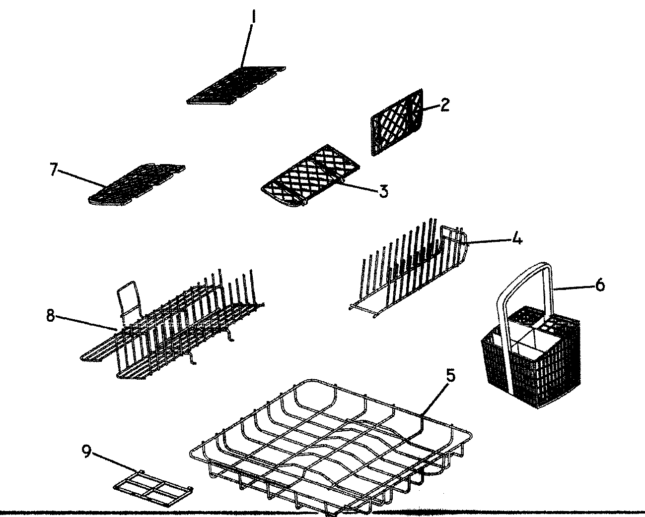 Baskets/racks