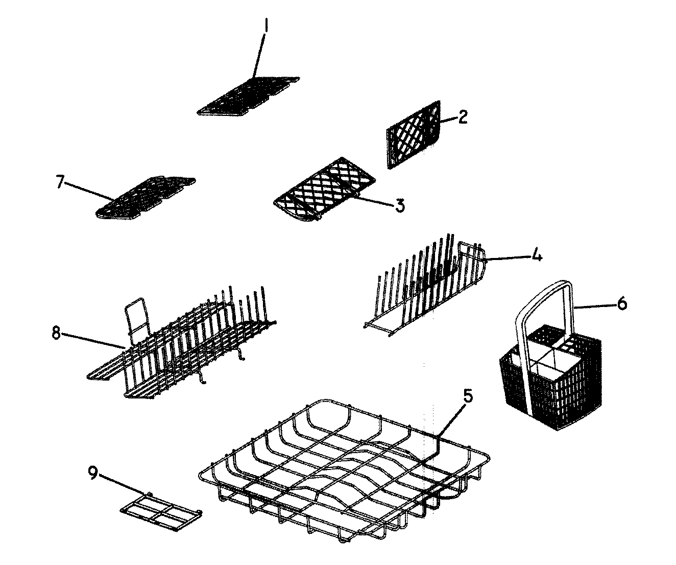 Baskets/racks