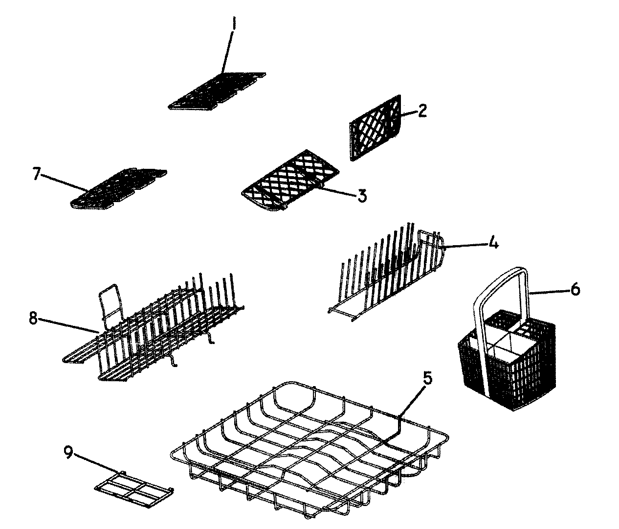Baskets/racks