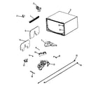 Fisher & Paykel DS605ZWFPUS-88463-A cabinet parts diagram