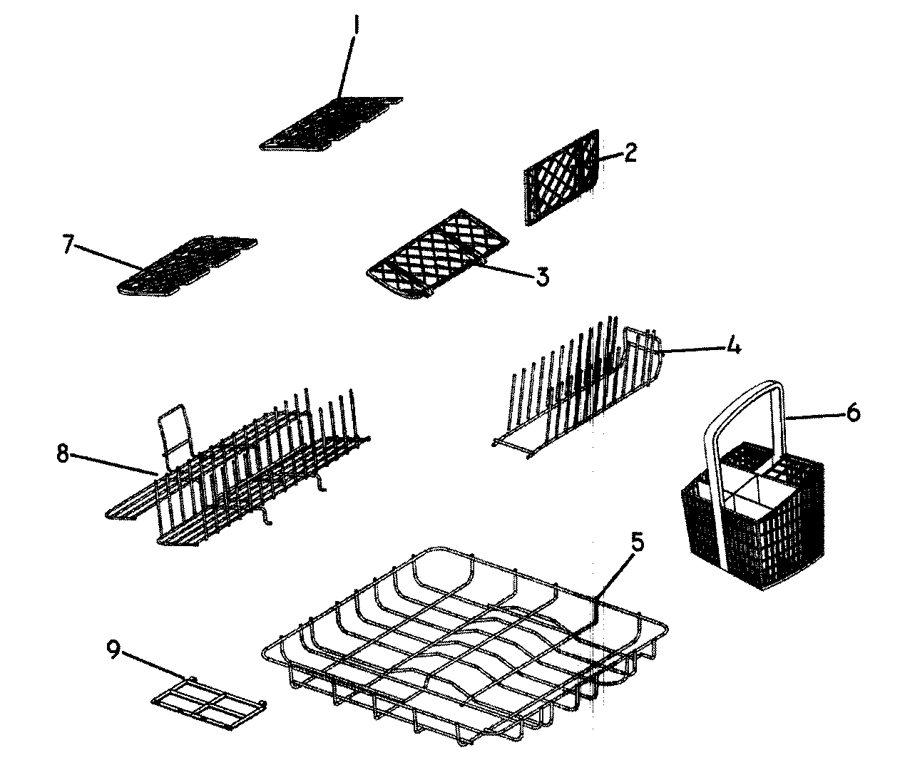 Baskets/racks