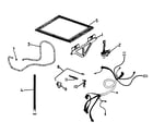 Fisher & Paykel DS605BKFPUS-88471-A lid/link assy diagram