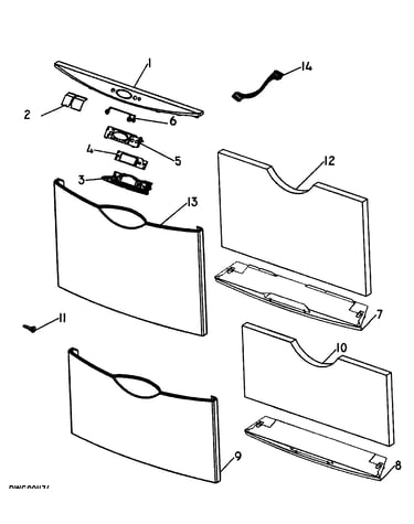 Front panels/controls