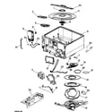 Fisher & Paykel DD605ZW-88462A tubs/components diagram