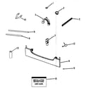 Fisher & Paykel DD605ZW-88462A installation components diagram