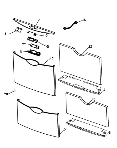 Front panels/controls