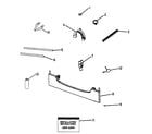 Fisher & Paykel DD605BK-88464A installation components diagram