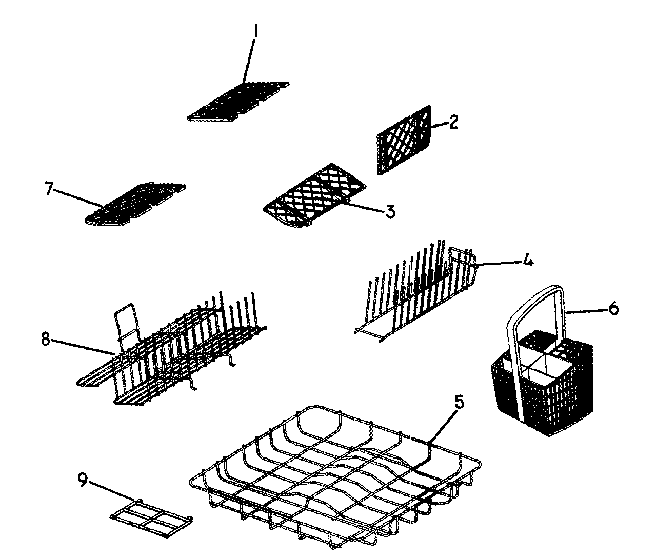 Baskets/racks