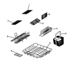 Fisher & Paykel DS605IFPUS-88476-A baskets/racks diagram