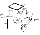 Fisher & Paykel DS605IHFPUS-88477-A lid/link assy diagram