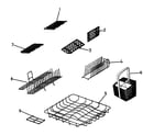 Fisher & Paykel DS605IHFPUS-88477-A basket/racks diagram