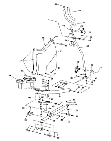 Right arm assy