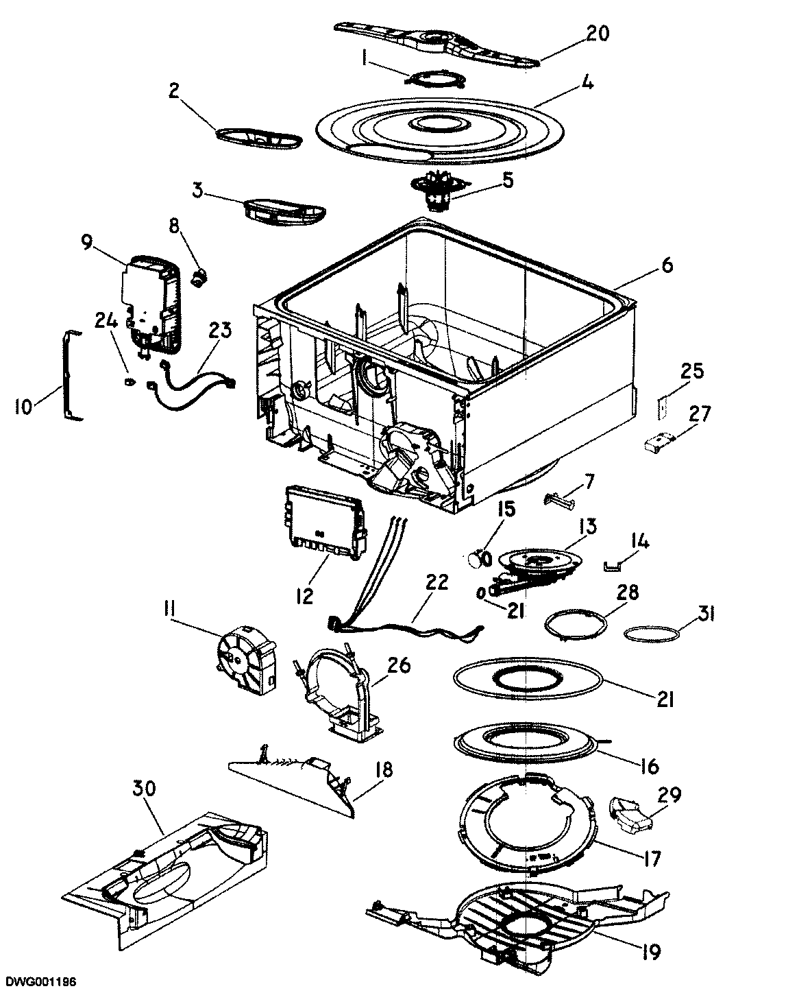 Tubs/components