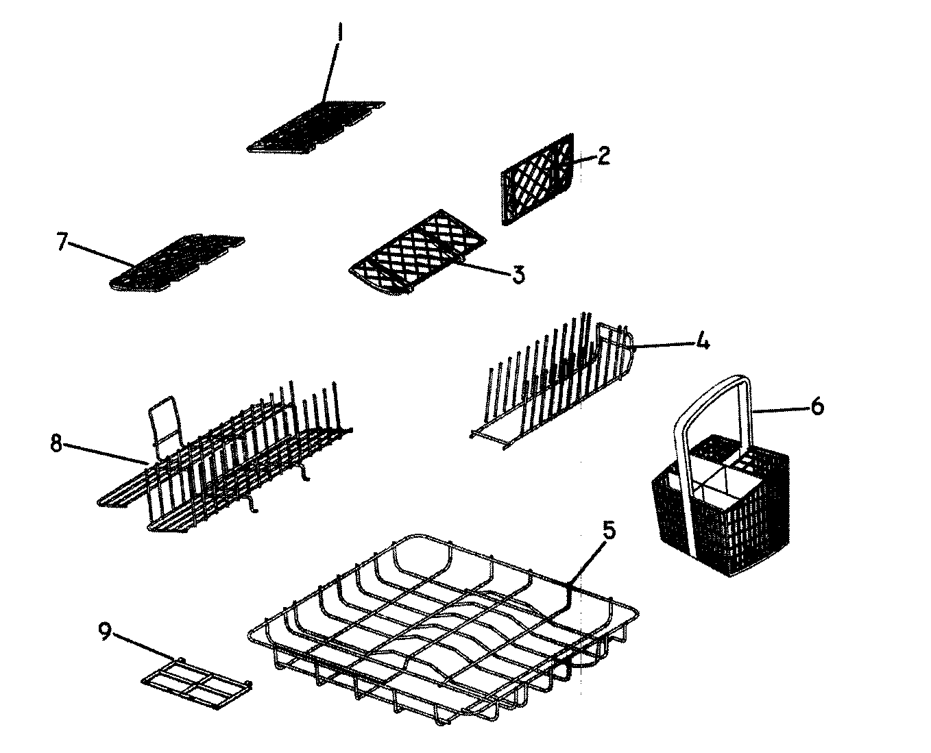 Baskets/racks