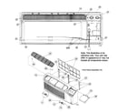 Carrier 52CEA007301AA front panel diagram