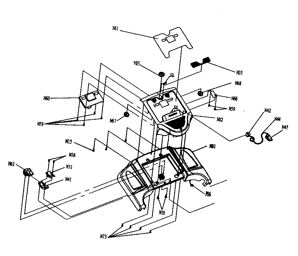 Console assy