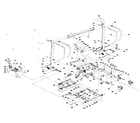 Horizon T84 frame assy diagram