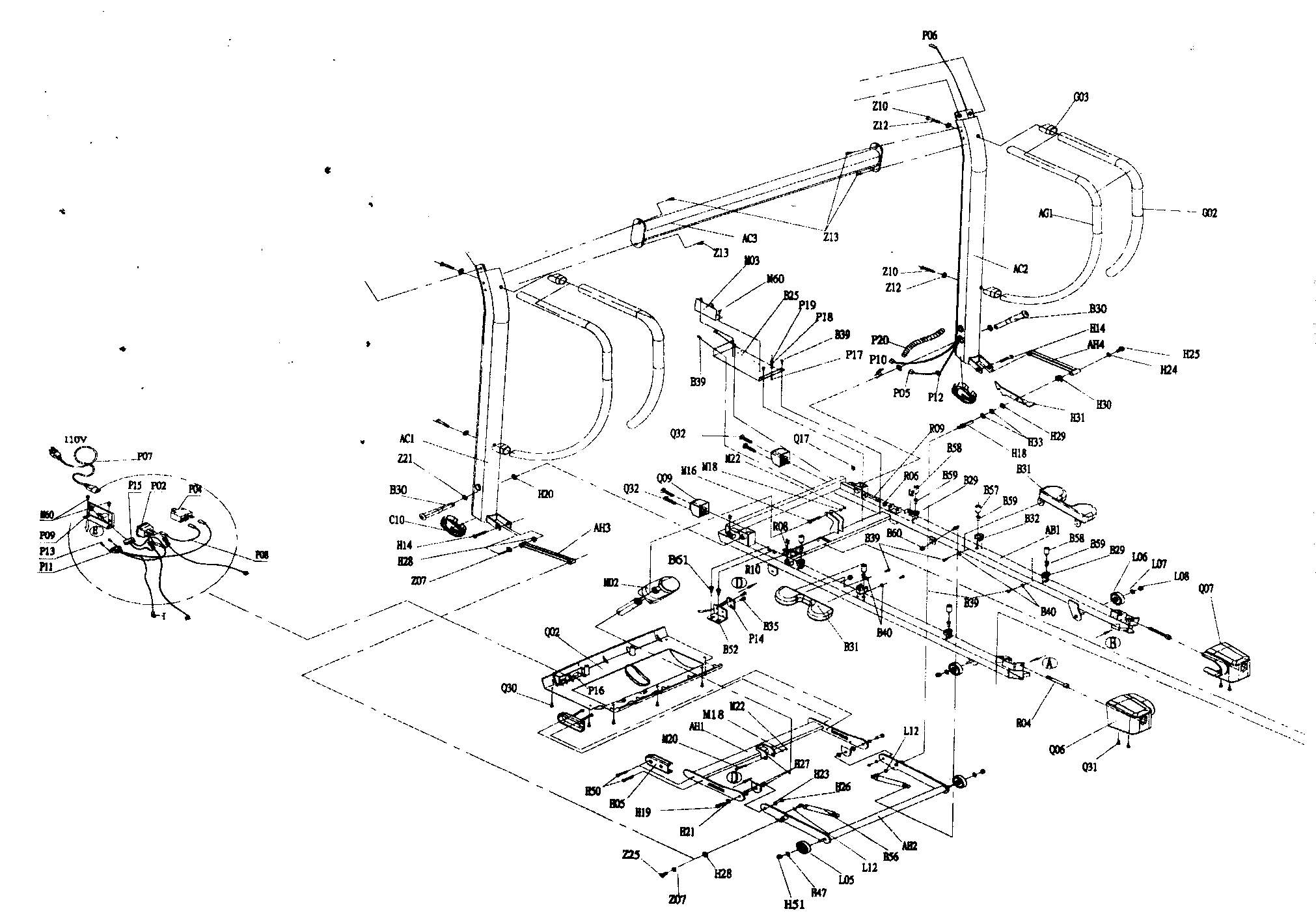 Frame assy