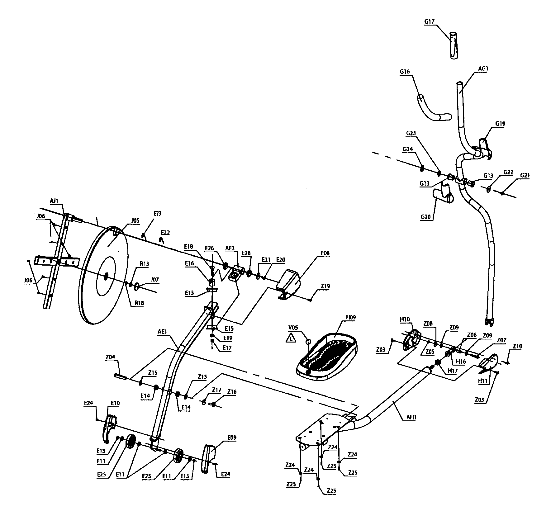 Right side assy