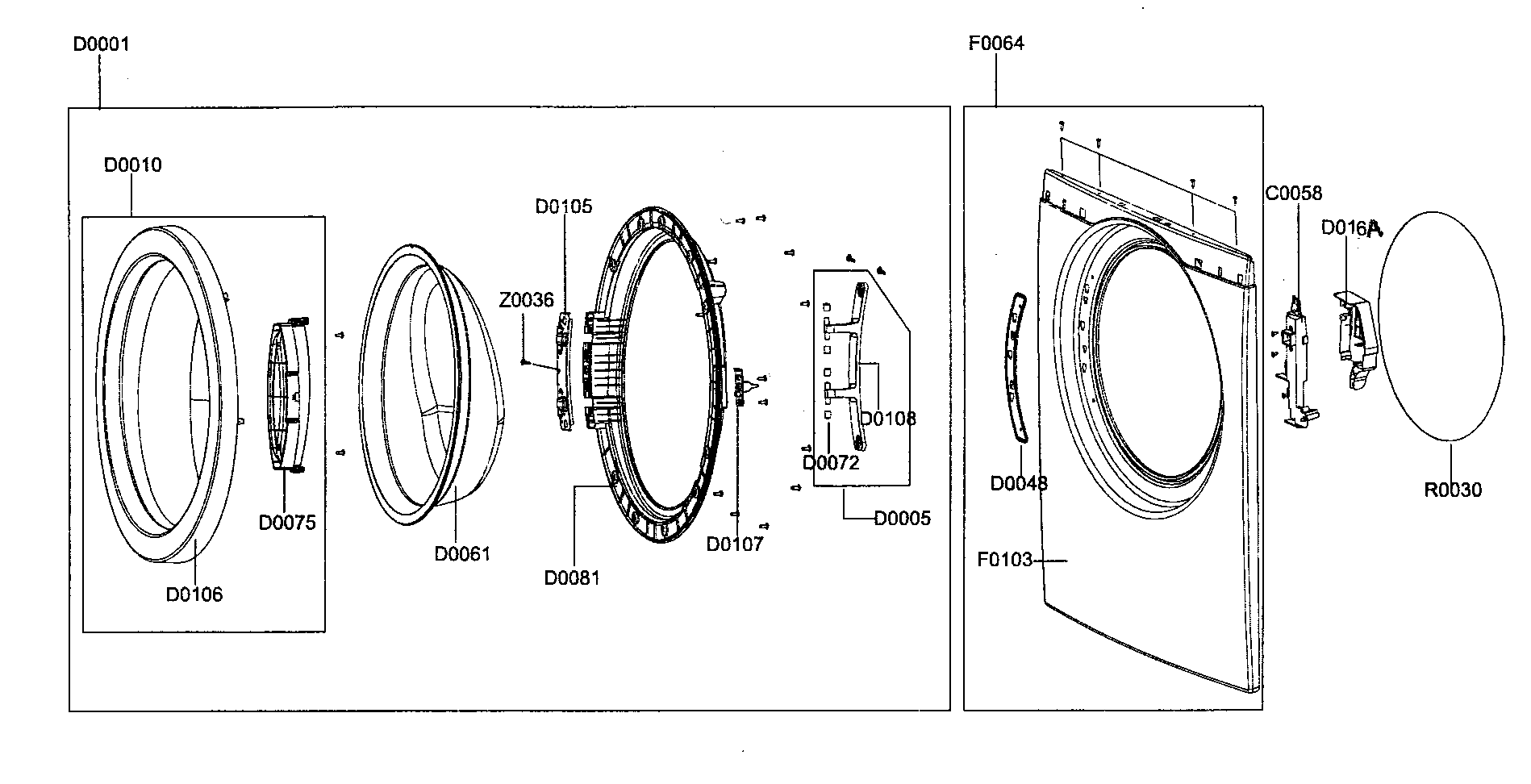 Door assy