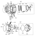 Samsung WF203ANS/XAX drum assy diagram