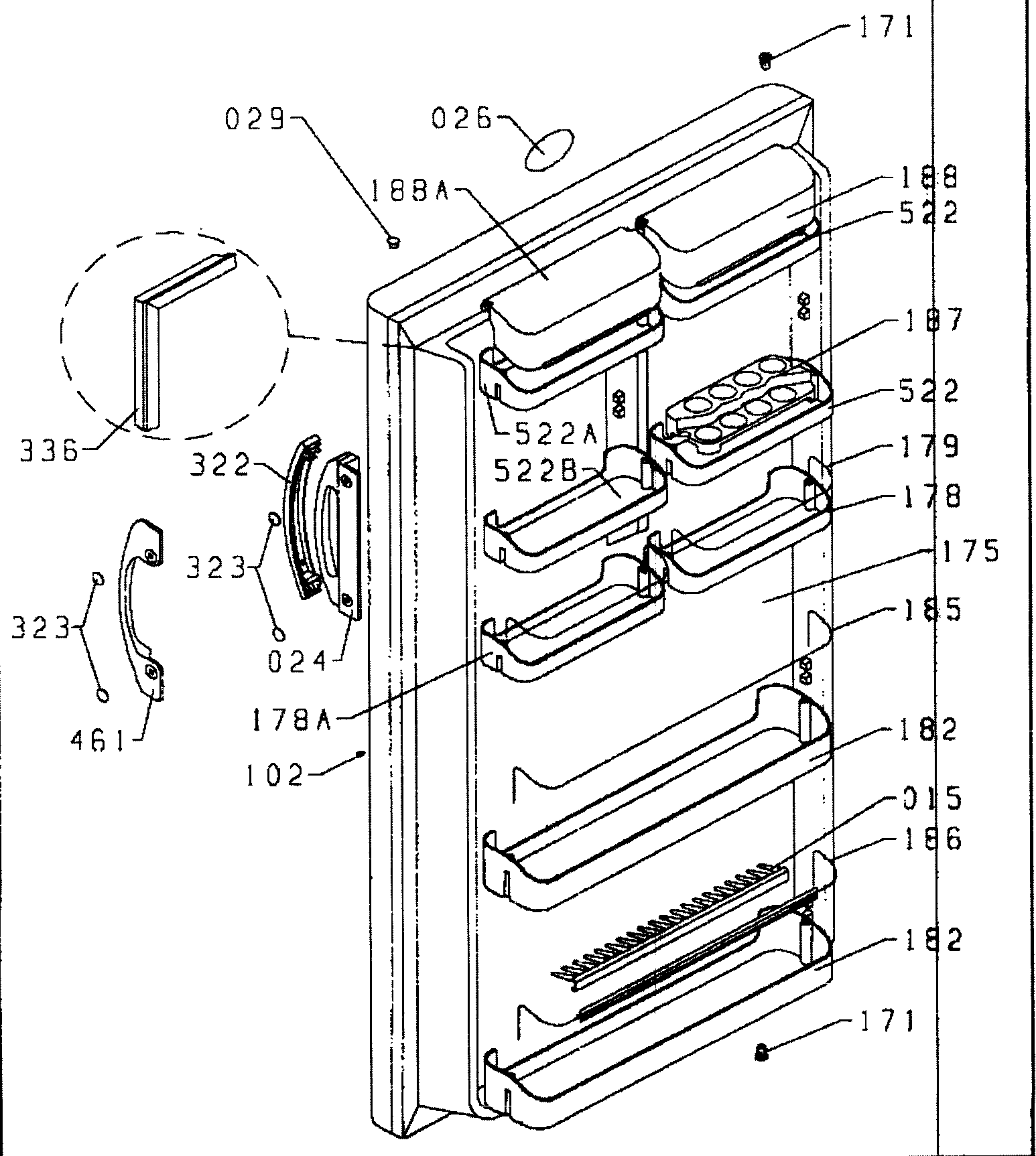 Door assy