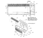 Carrier 52CEA012401AA front panel diagram