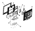 Olevia 242-S11 cabinet parts diagram