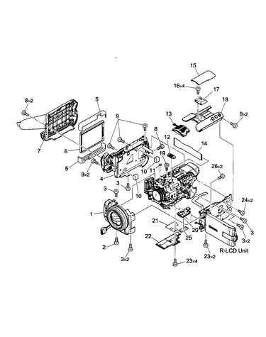 Casing parts 1