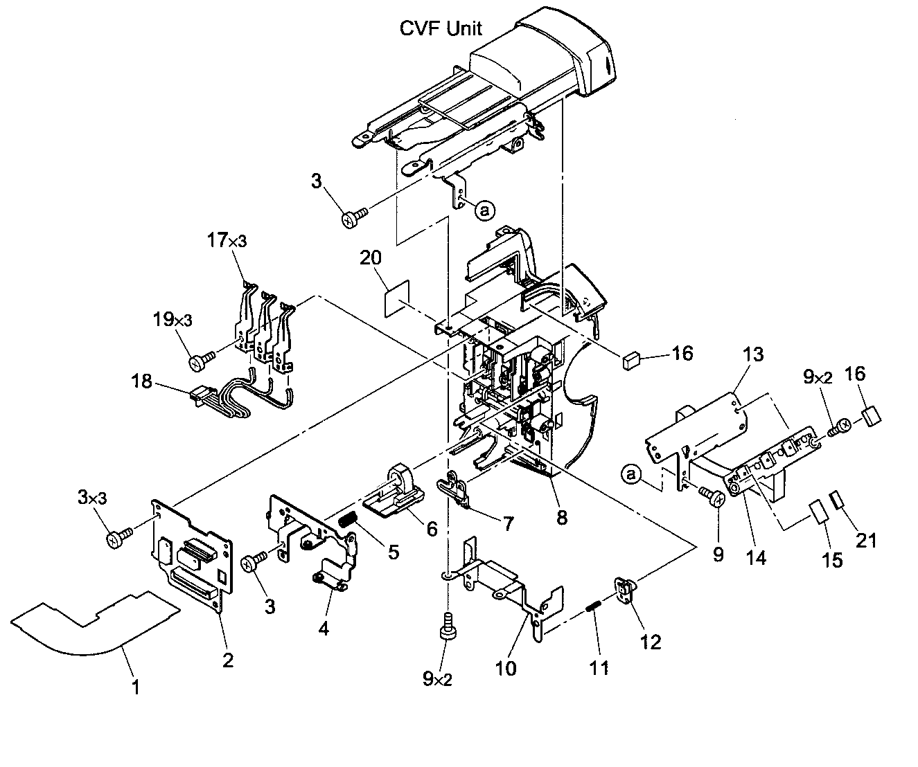 Cvf-rear unit