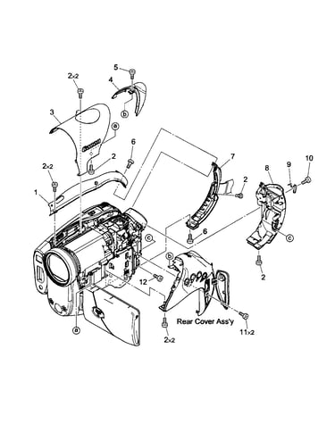 Casing parts 1