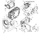 Canon HR10A casing parts 2 diagram