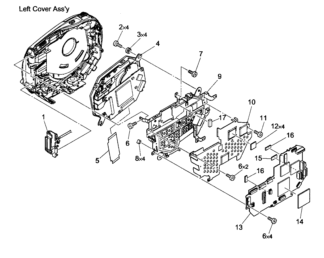 Casing parts 3