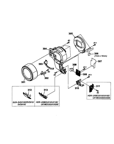 Front panel assy