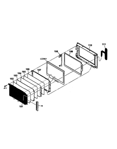 Lcd assy